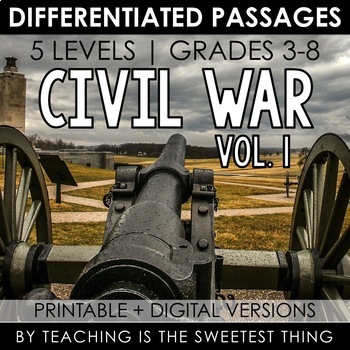 Preview of Civil War: Passages (Vol. 1) - Distance Learning Compatible