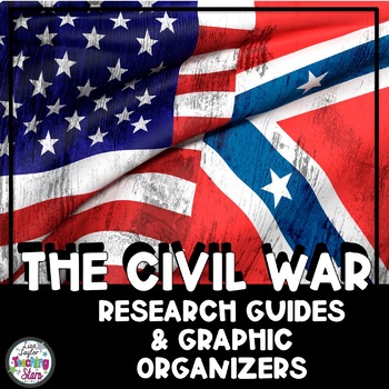 Preview of Civil War Research Guides and Graphic Organizers