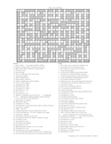 Civil War Crossword Puzzle