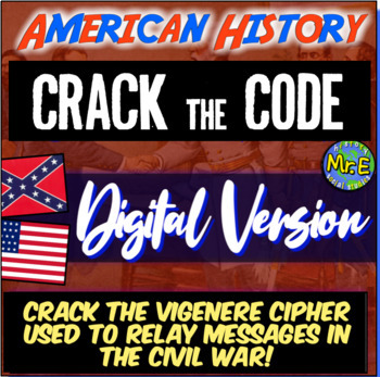 Preview of Civil War DIGITAL Escape Room | Best Seller | Distance Learning