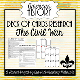 Civil War Deck of Cards Project--No PREP!