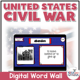 Civil War Digital Word Wall