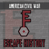 Civil War Escape Room Activity - Printable Game & Digital 