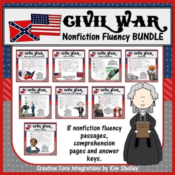 Preview of Civil War Fluency BUNDLE