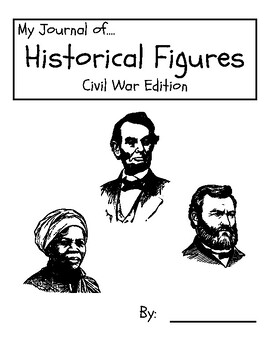 Preview of Civil War Historical Figures Journal
