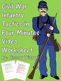 Civil War Infantry Tactics in Four Minutes Video Worksheet