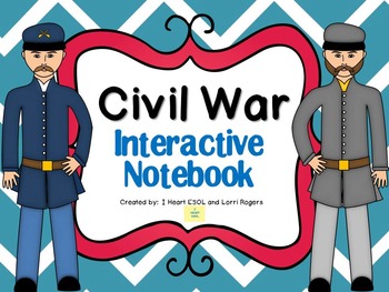 Preview of Civil War Interactive Notebook