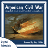 American Civil War Digital Unit + Printable Lapbook | Dist