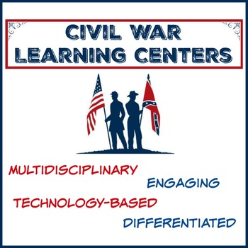 Preview of Civil War Learning Centers