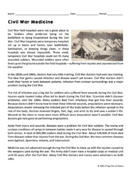 civil war hospital tools