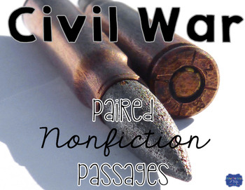 Preview of Civil War Nonfiction Paired Passages