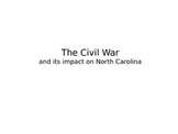 Civil War Powerpoint- 4th Grade- North Carolina focus & Jigsaw