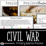 Civil War Primary Source Practice