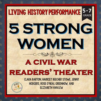 Preview of Civil War Readers' Theater | Women's History Month | Wax Museum Play
