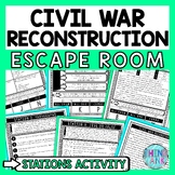 Civil War Reconstruction Escape Room Stations - Reading Co