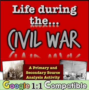 Preview of Civil War Stations Primary and Secondary Source Activity