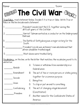 essay questions for civil war