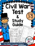 Civil War Test and Study Guide