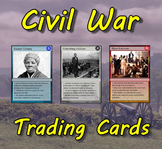 Civil War Trading Cards (US History)