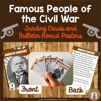 Preview of Famous People of the Civil War - Trading Cards and Posters