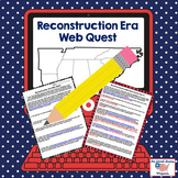 Reconstruction Era Webquest