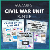 Civil War in Georgia Unit Bundle GSE SS8H5