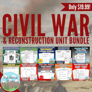 Preview of Civil War Unit Bundle (U.S. History) Civil War & Reconstruction