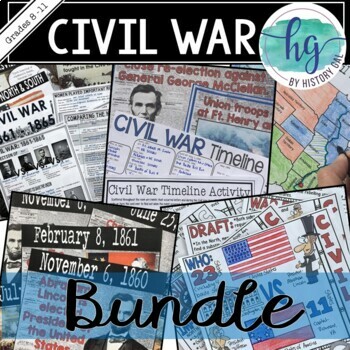 Preview of Civil War Unit Bundle