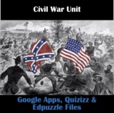 Civil War Unit using Google Apps, Quizizz and Edpuzzle