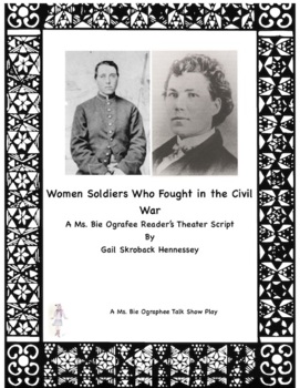 Preview of Civil War: Women Soldiers!(A Reader's Theater Script)