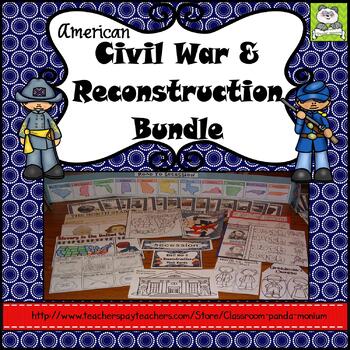 Preview of Civil War and Reconstruction Bundle