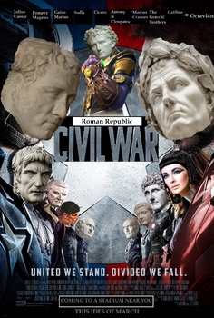 Preview of Civil War and the Breakdown of the Roman Republic - Poster - Ancient History