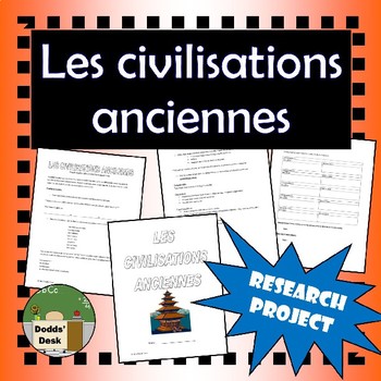 Preview of Civilisations anciennes - Projet (Ancient Civilizations Project)