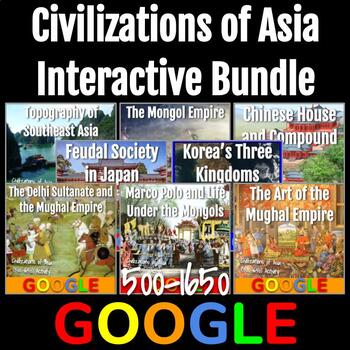 Preview of Civilizations of Asia (500-1650) Interactive Bundle