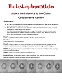 Claim + Evidence Matching Collaborative Activity for "The 