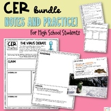 Claim Evidence Reasoning Bundle for HS Science Students