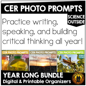 Preview of Claim Evidence Reasoning CER Phenomena Science Constructed Response BUNDLE