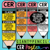 Claim, Evidence, Reasoning Posters CER | Science Posters C