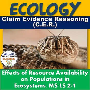 Preview of Claim Evidence Reasoning Effects of Resource Availability in Ecosystems MS-LS2-1