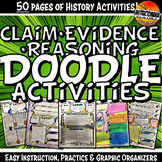 Claim Evidence Reasoning History Doodle Style Notes Instru