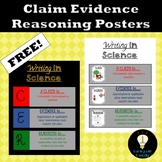 Claim Evidence Reasoning Posters