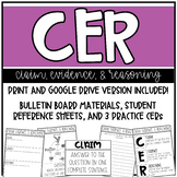 CER (Claim, Evidence, Reasoning) Practice