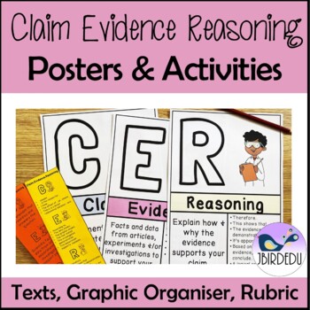 Preview of Claim Evidence Reasoning Practice | CER | Classroom Decor