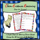 Claim-Evidence-Reasoning Steps with Examples & Practice Activity
