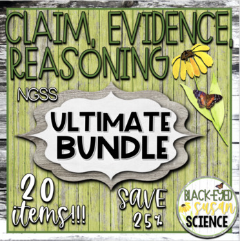 Preview of Claim, Evidence, and Reasoning [CER] Bundle (NGSS Aligned)
