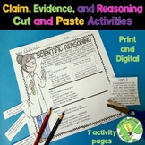 Claim, Evidence, and Reasoning (CER) in Science Cut and Pa