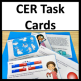 Claim Evidence and Reasoning Science Task Cards - Science 