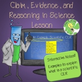 Claim, Evidence, and Reasoning in Science -CER in Science-