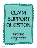 Claim Support Question Graphic Organizer ** Making Thinkin