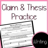 Claim & Thesis practice